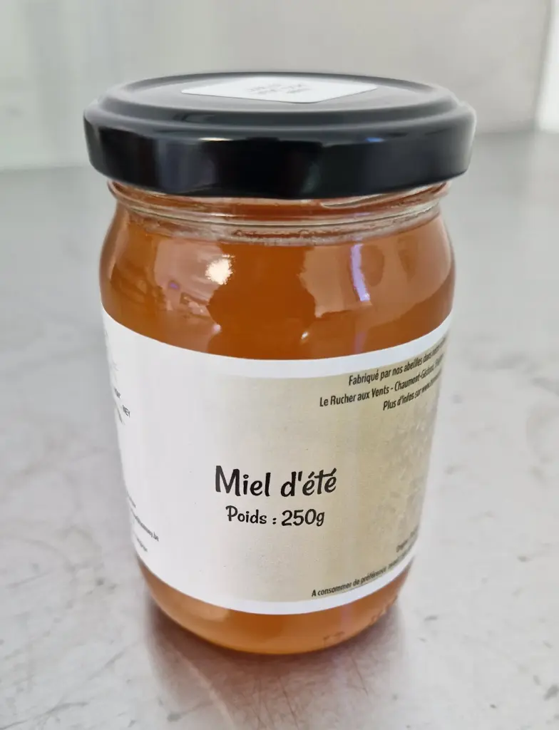 [HNM_ACG_E_250] Miel d'été - 250g - Rucher aux Vents