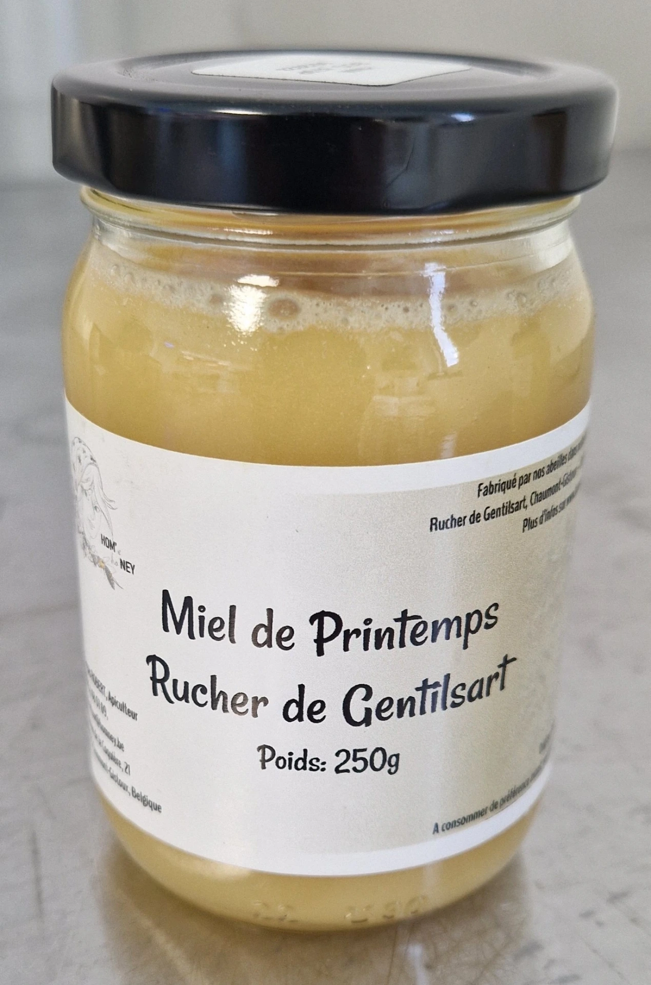 [HNM_BCG_P_250_26] Miel de printemps - 250g - Rucher de Gentilsart