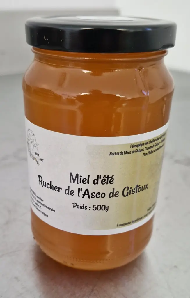 [HNM_CCG_E_250_25] Miel d'été - 250g - Rucher de l'Asco de Gistoux