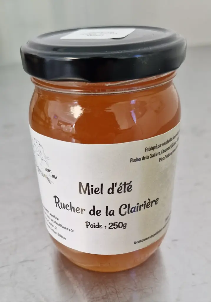 [HNM_DCG_E_250_25] Miel d'été - 250g - Rucher de la Clairière