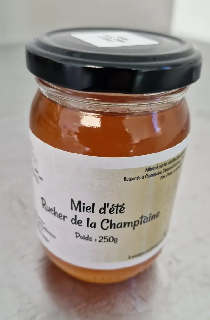 [HNM_FCG_E_250] Miel d'été - 250g - Rucher de la Champtaine