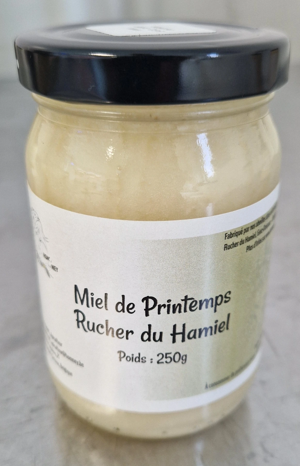 [HNM_BGD_P_250_26] Miel de printemps - 250g - Rucher du Hamiel