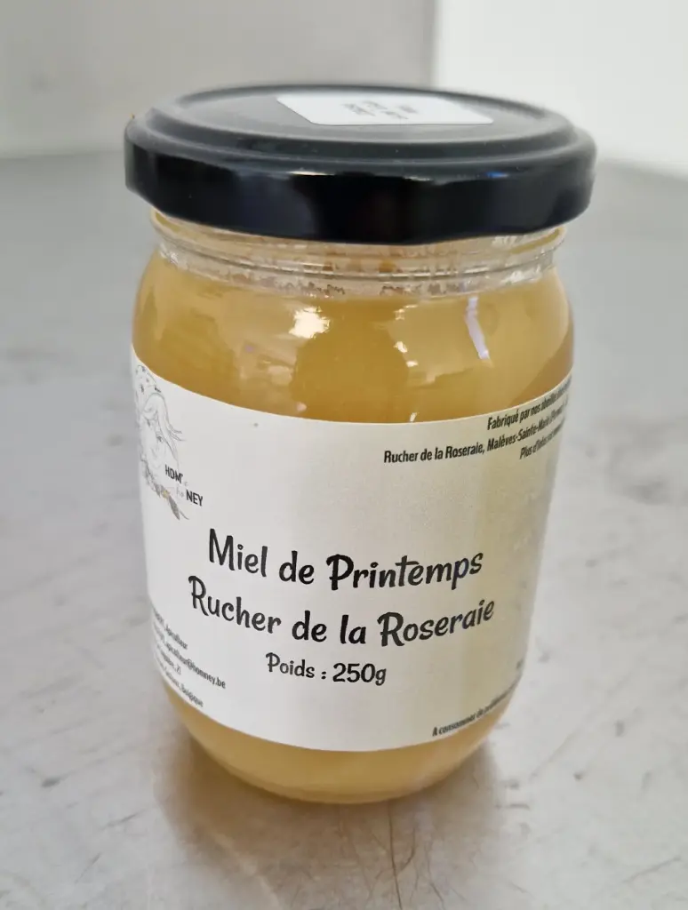 Miel de printemps - 250g - Rucher de la Roseraie