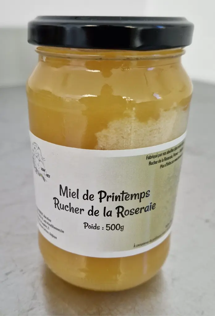 Miel de printemps - 500g - Rucher de la Roseraie