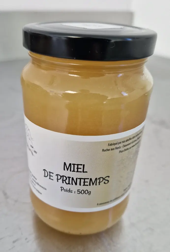 Miel de printemps - 500g - Rucher aux Vents