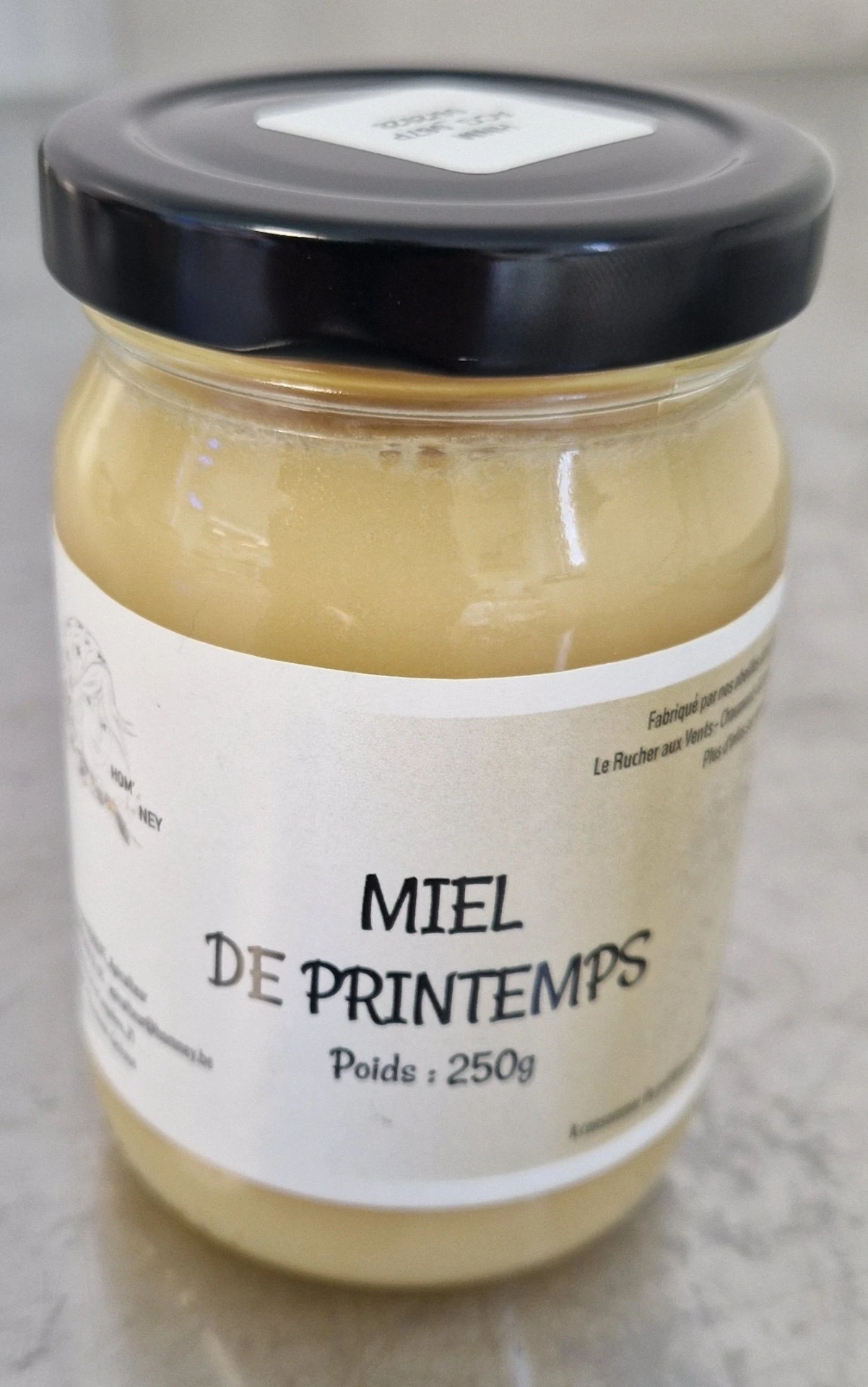 [HNM_ACG_P_250_26] Miel de printemps - 250g - Rucher aux Vents