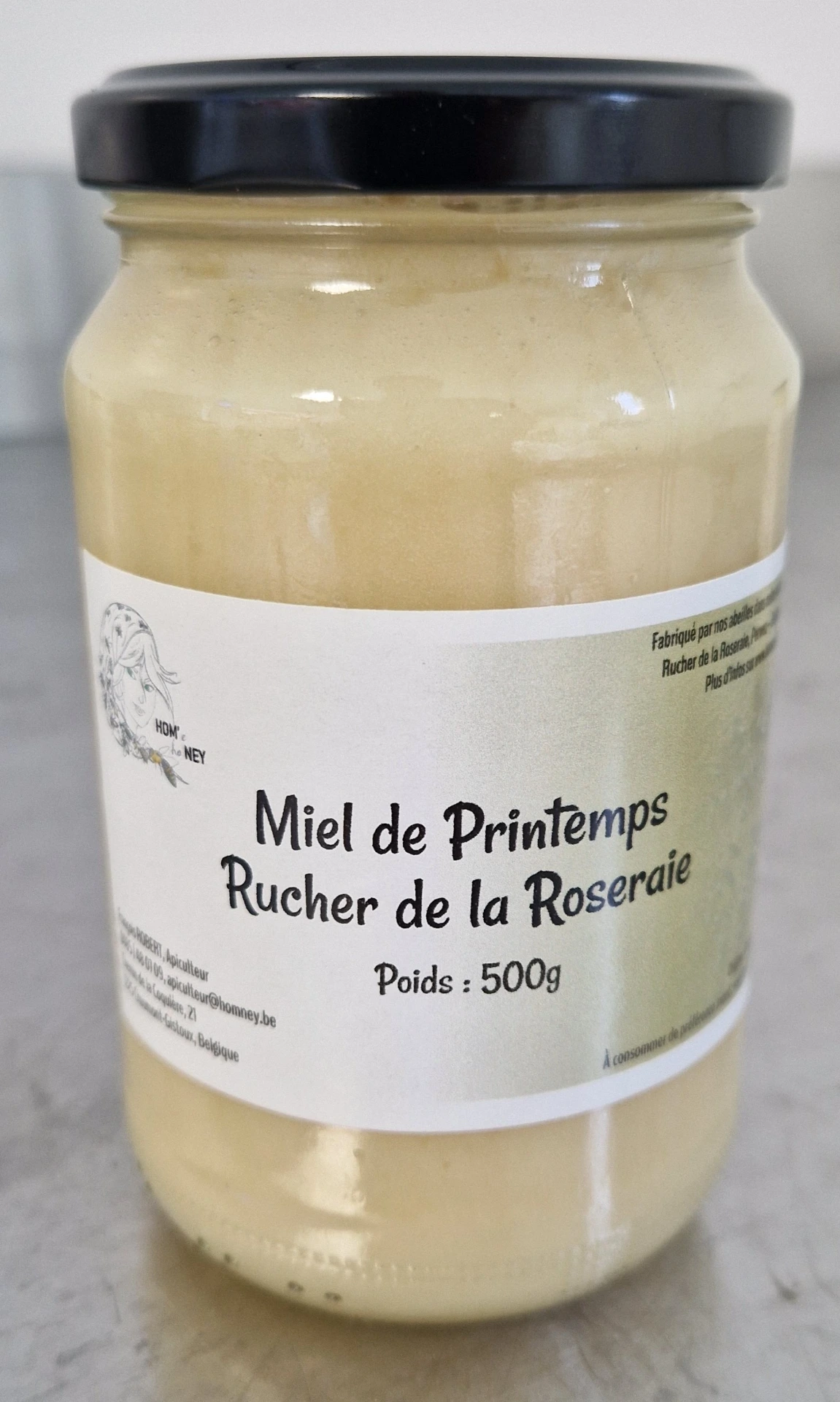Miel de printemps - 500g - Rucher de la Roseraie